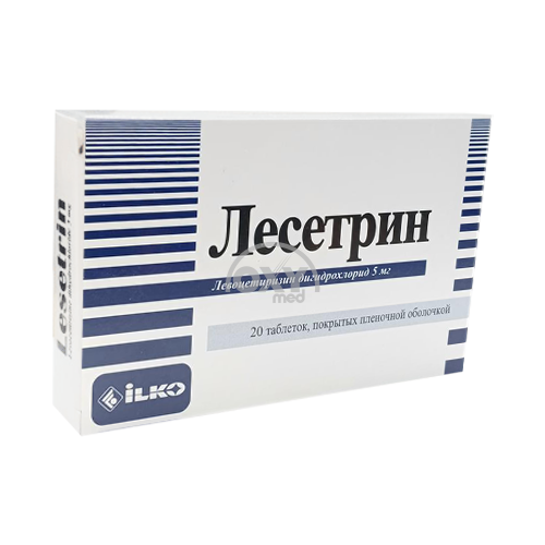 product-Лесетрин 5 мг №20 таблетки